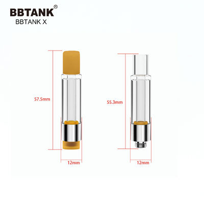 0.5 مل خرطوشة CBD THC Vape ، خرطوشة خيط لا تسرب 510
