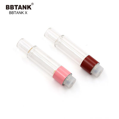 1.2 مل 55 مم CBD Oil خرطوشة Vape خزفية كاملة تناسب جميع بطاريات 510