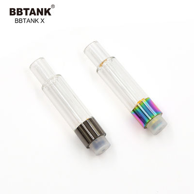 1.2 مل 55 مم CBD Oil خرطوشة Vape خزفية كاملة تناسب جميع بطاريات 510