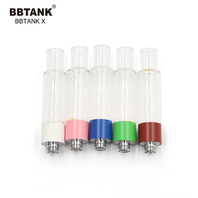 1.2 مل 55 مم CBD Oil خرطوشة Vape خزفية كاملة تناسب جميع بطاريات 510