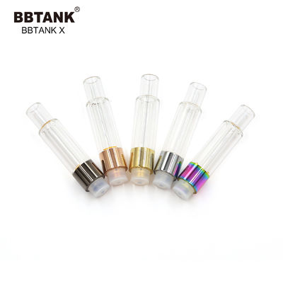 1.0 مل خرطوشة زيت سيراميك 510 خيط CBD Oil Vape Pen مع خزان زجاجي