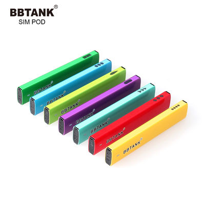 جهاز Vape Pod للاستعمال مرة واحدة BBTANK SIMPOD لفائف السيراميك القابلة لإعادة الشحن vape