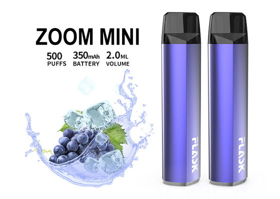 Pure Flavours 2.0ml 350mAh Pod System جهاز 500 نفث VAPE للاستعمال مرة واحدة