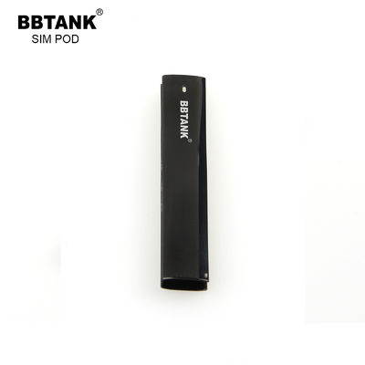 0.5 جرام دخان السجائر الإلكترونية CBD جهاز VAPE القابل للتصرف مطلي باللون الأسود