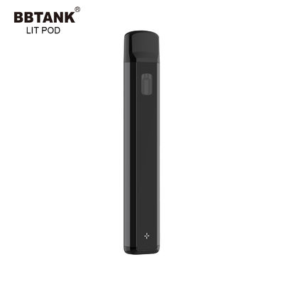 بطارية قابلة لإعادة الشحن لفائف سيراميك 1.0 مل CBD جهاز VAPE POD القابل للتصرف