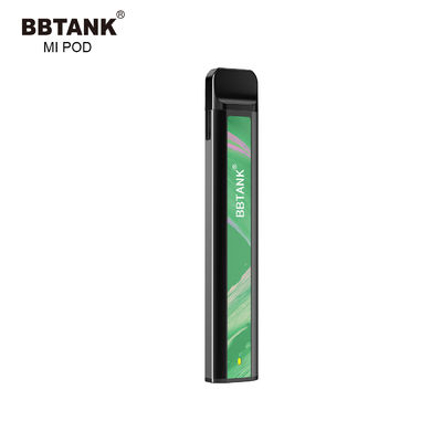No Spitting D8 Smoke Pod Kit ، 1.0 مل مبخر قرنة يمكن التخلص منها