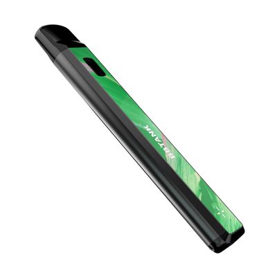 خرطوشة VAPE رفيعة من مادة THC Oil الخزفية النقية سعة 1.0 مل من الفولاذ المقاوم للصدأ