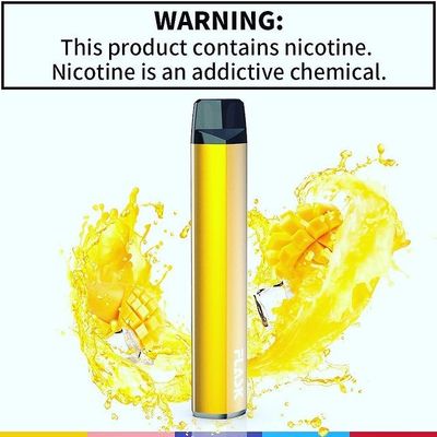 أجهزة ZOOM Disposal Vapepen الاستقرار عالية الجودة 1000 نفث 650mah 304 الفولاذ المقاوم للصدأ
