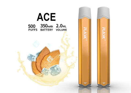 قلم مبخر بنكهة العنب 2 جم ، 400 مللي أمبير قلم VAPE للاستعمال مرة واحدة