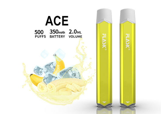 قلم مبخر بنكهة العنب 2 جم ، 400 مللي أمبير قلم VAPE للاستعمال مرة واحدة