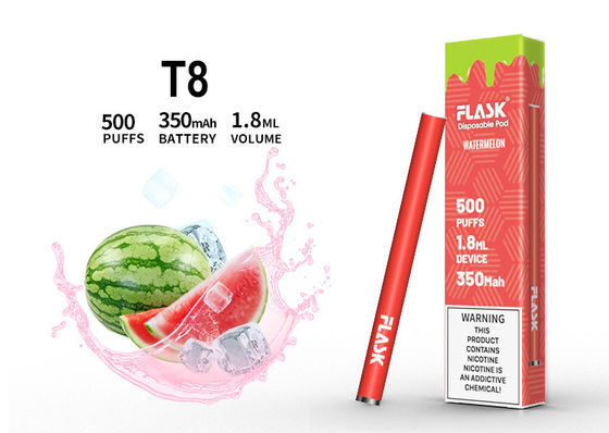 FCC 1.8ml جهاز Vape Pod للاستعمال مرة واحدة ، 1.5oHM قلم VAPE الإلكتروني