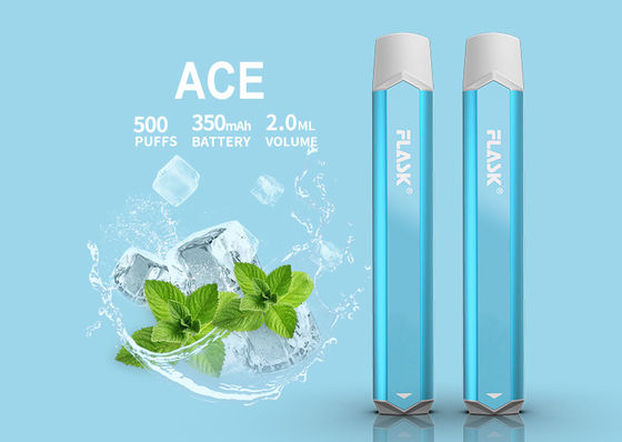 500puffs 350mAH E Cigarette Vaporizer Smok Nic Salt Device Aluminuim سبيكة