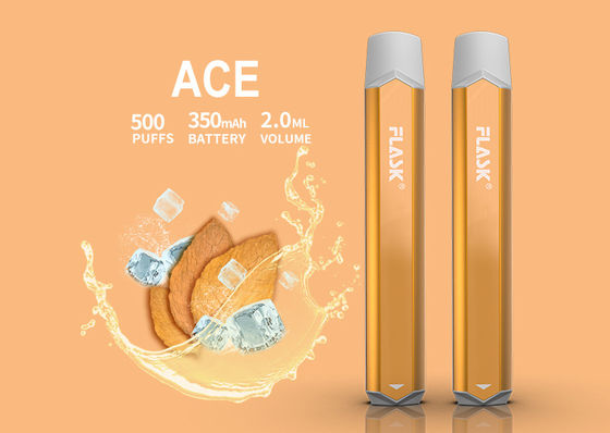 500puffs 350mAH E Cigarette Vaporizer Smok Nic Salt Device Aluminuim سبيكة