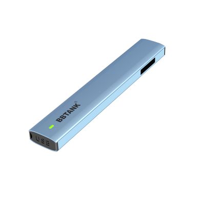 شقة 1 مللي THC جهاز VAPE القابل للتصرف VAPE شهادة CK مع قلب السيراميك