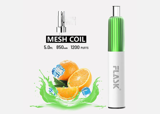 3.7V 5ml يمكن التخلص منها جراب المرذاذ E سيج مجموعات كاتب مع شبكة لفائف