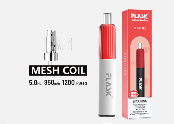 OEM الفراولة الجليد 5g مزدوجة النكهة المتاح جهاز VAPE قرنة