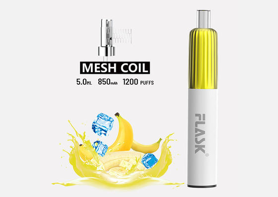850mAh 2٪ النيكوتين ملح مبخر القلم شبكة لفائف VAPE القرون المملوءة مسبقًا