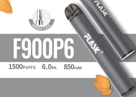 850mah يمكن التخلص منها E Cig بدون نيكوتين ، سيجارة صحية إلكترونية IOS9001