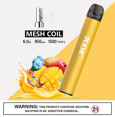 6.0 مللي بطاريات وزارة الدفاع VAPE ، بطاريات السجائر الإلكترونية 850 مللي أمبير