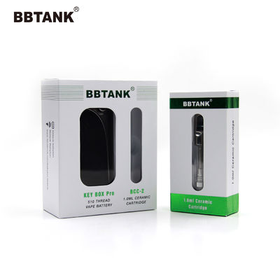 1g 510 خرطوشة الموضوع VAPE القلم التعبئة والتغليف مربع شهادة لجنة الاتصالات الفدرالية