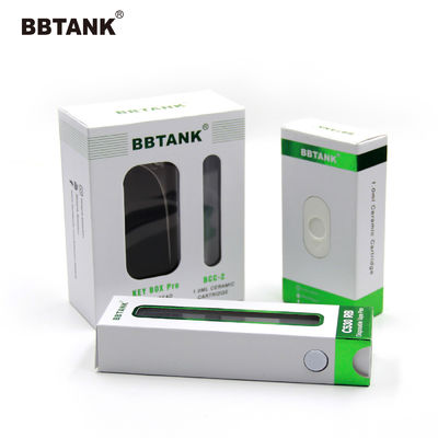 صناديق تغليف CMYK المصنوعة يدويًا من FCC لقلم CBD Vape