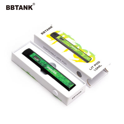 Eco Paper Cardboard CBD Vape Pen Boxes نقش الطباعة