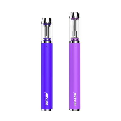 جهاز Vape القابل للتصرف من THC 1000mg / 500mg ملون مخصص مع شعار العلامة التجارية والتعبئة المتاحة