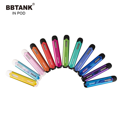 BBTANK في POD THC جهاز تقطير الزيت القابل للتصرف VAPE 2 مللي لفائف السيراميك Vape Pod مع 100٪ عمليات مراقبة الجودة