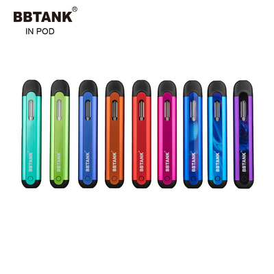 THC المتاح Vape BBTANK في جراب إعادة شحن E-cig 350mah سميكة النفط جراب نظام Delta 8 vape القلم CBD النفط القلم