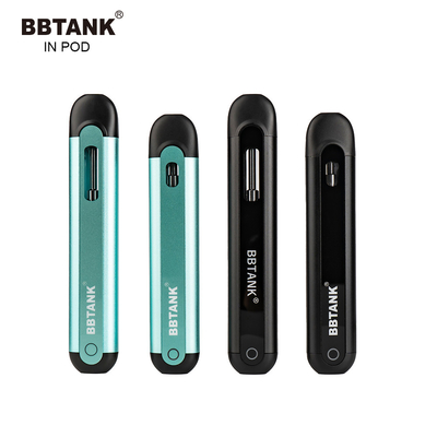 BBTANK في POD THC جهاز تقطير الزيت القابل للتصرف VAPE 2 مللي لفائف السيراميك Vape Pod مع 100٪ عمليات مراقبة الجودة