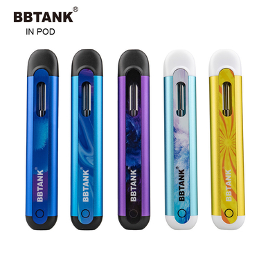 THC المتاح Vape BBTANK في جراب إعادة شحن E-cig 350mah سميكة النفط جراب نظام Delta 8 vape القلم CBD النفط القلم