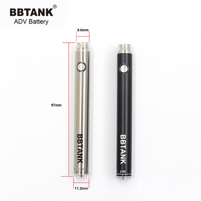 زر بطارية 510 E سيج قم بتسخين الفولتية القابلة لإعادة الشحن BBTANK ADV 510