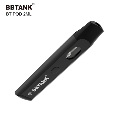 BBtank للاستعمال مرة واحدة Vape Pod 2.0ml مع زر للقنب السميك النفط دلتا 8 HHC