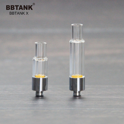 BBTANK Factory بالجملة خرطوشة زجاجية كاملة أصلية 0.5 مل 1.0 2.0 جرام ، 510 خيط ، تناسب زيت لزوجة واسع النطاق