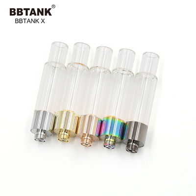 BBTANK Factory بالجملة خرطوشة زجاجية كاملة أصلية 0.5 مل 1.0 2.0 جرام ، 510 خيط ، تناسب زيت لزوجة واسع النطاق