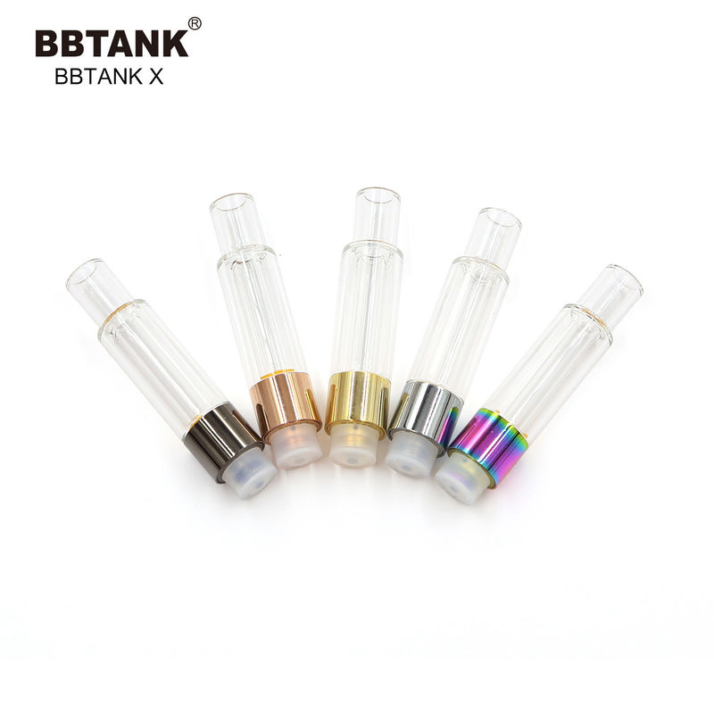 1.0 مل خرطوشة زيت سيراميك 510 خيط CBD Oil Vape Pen مع خزان زجاجي