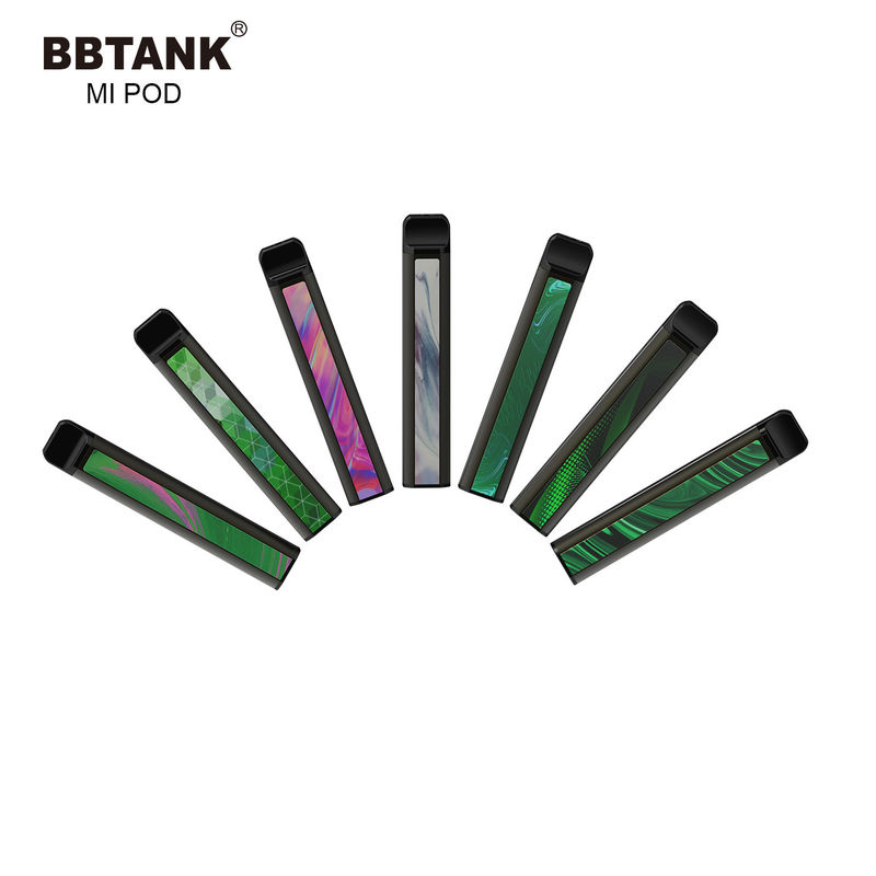 BBTANK Mi POD بالجملة CBD / THC Oil المتاح جهاز VAPE 350mAh بطارية لفائف السيراميك القلم بخار