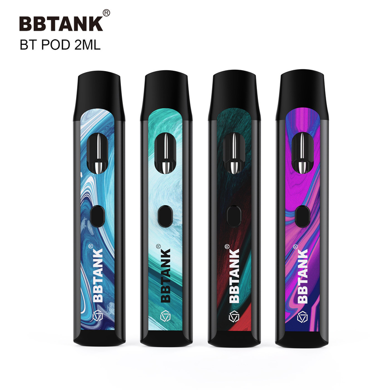 2 مللي زر المتاح vape pod سخن خرطوشة لفائف السيراميك لدلتا 8 thc